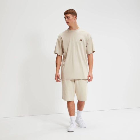 Ellesse tshirt for man אלס חולצה טישרט אוברסייז קלאסי בצבע קרם